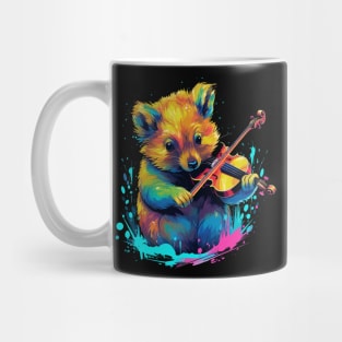 Quokka Playing Violin Mug